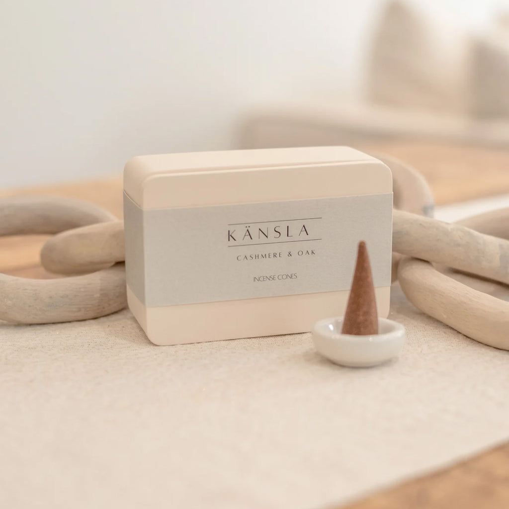 Cashmere & Oak Incense Cones