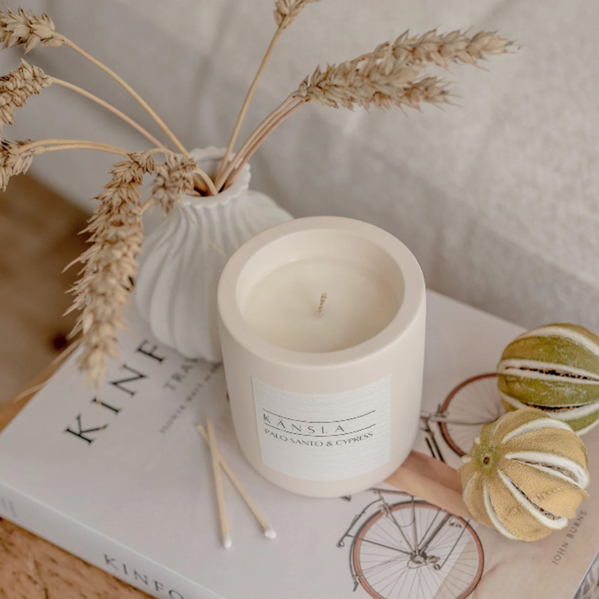 Palo Santo & Cypress Candle