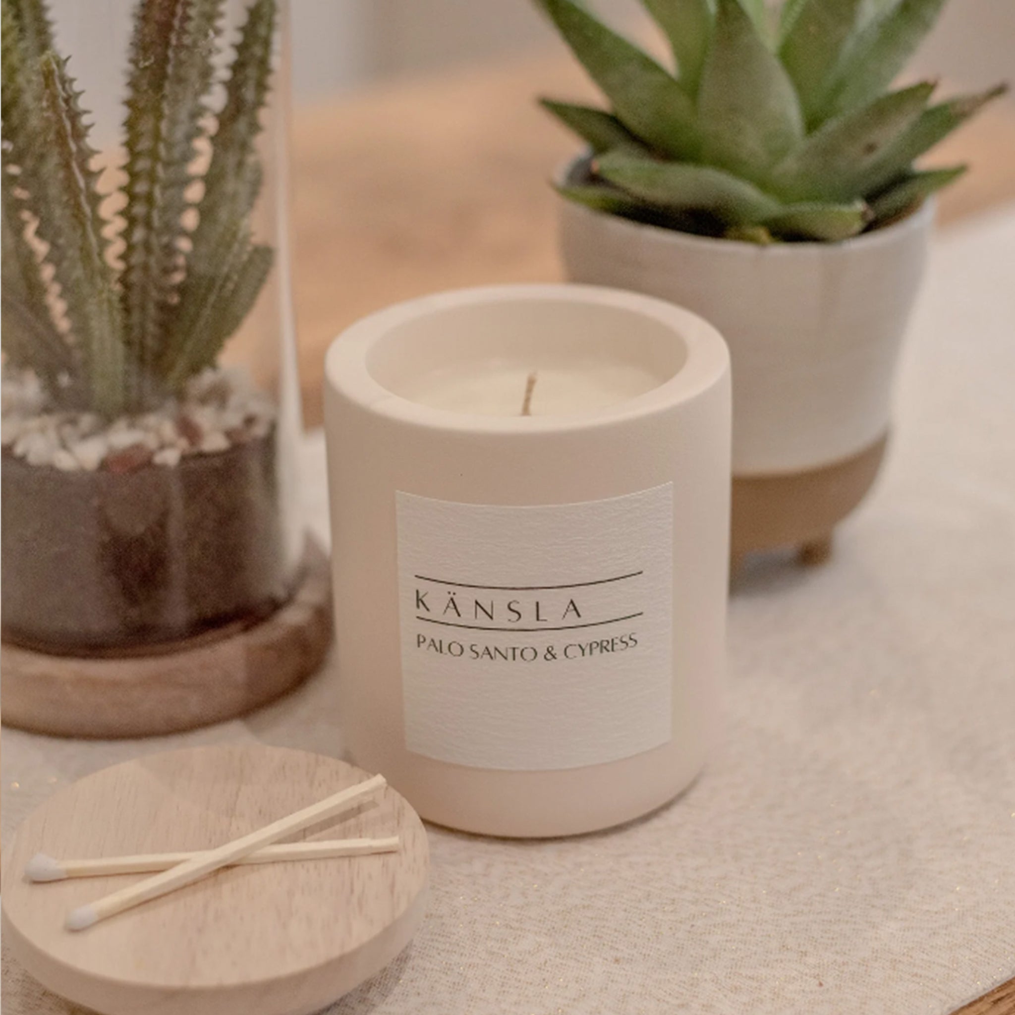 Palo Santo & Cypress Candle