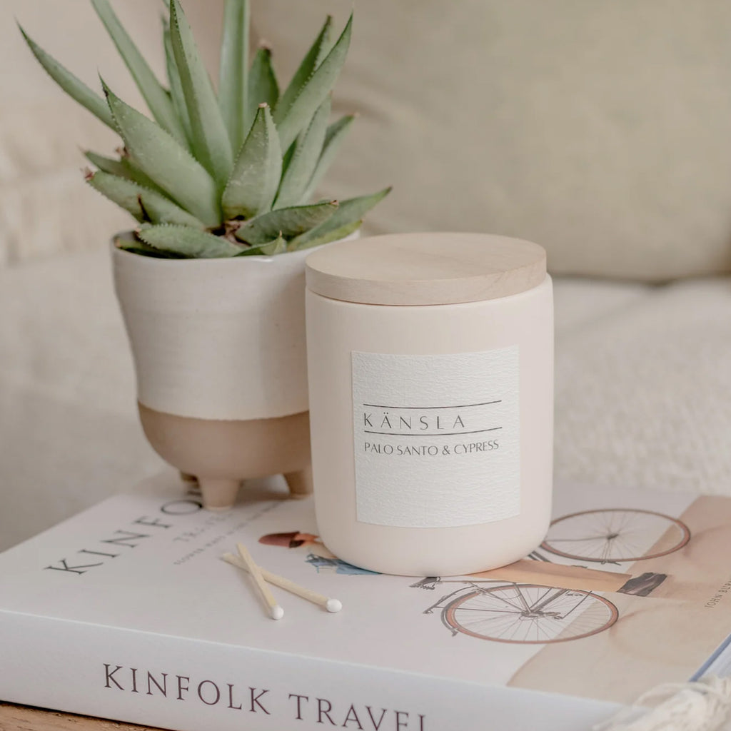 Palo Santo & Cypress Candle
