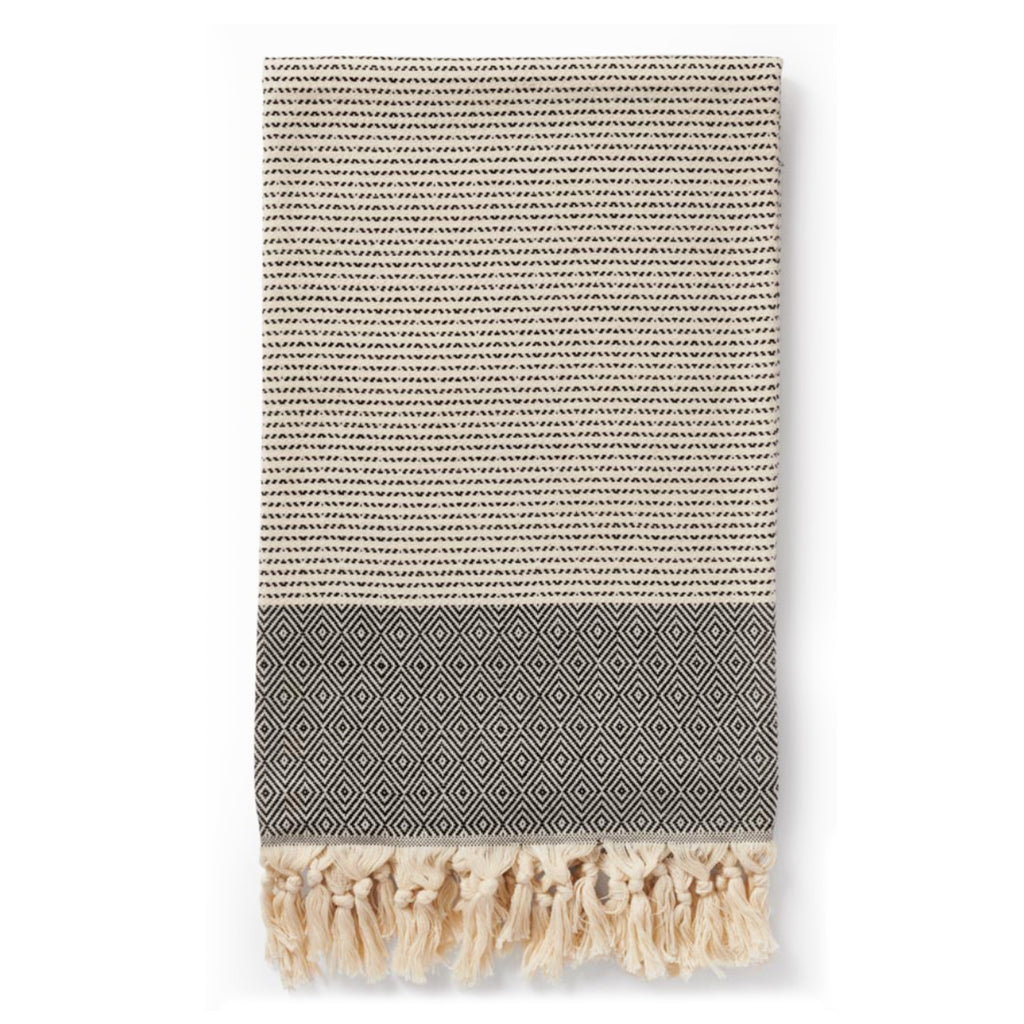 Black & Cream Blanket