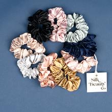 Silk Scrunchie - Black