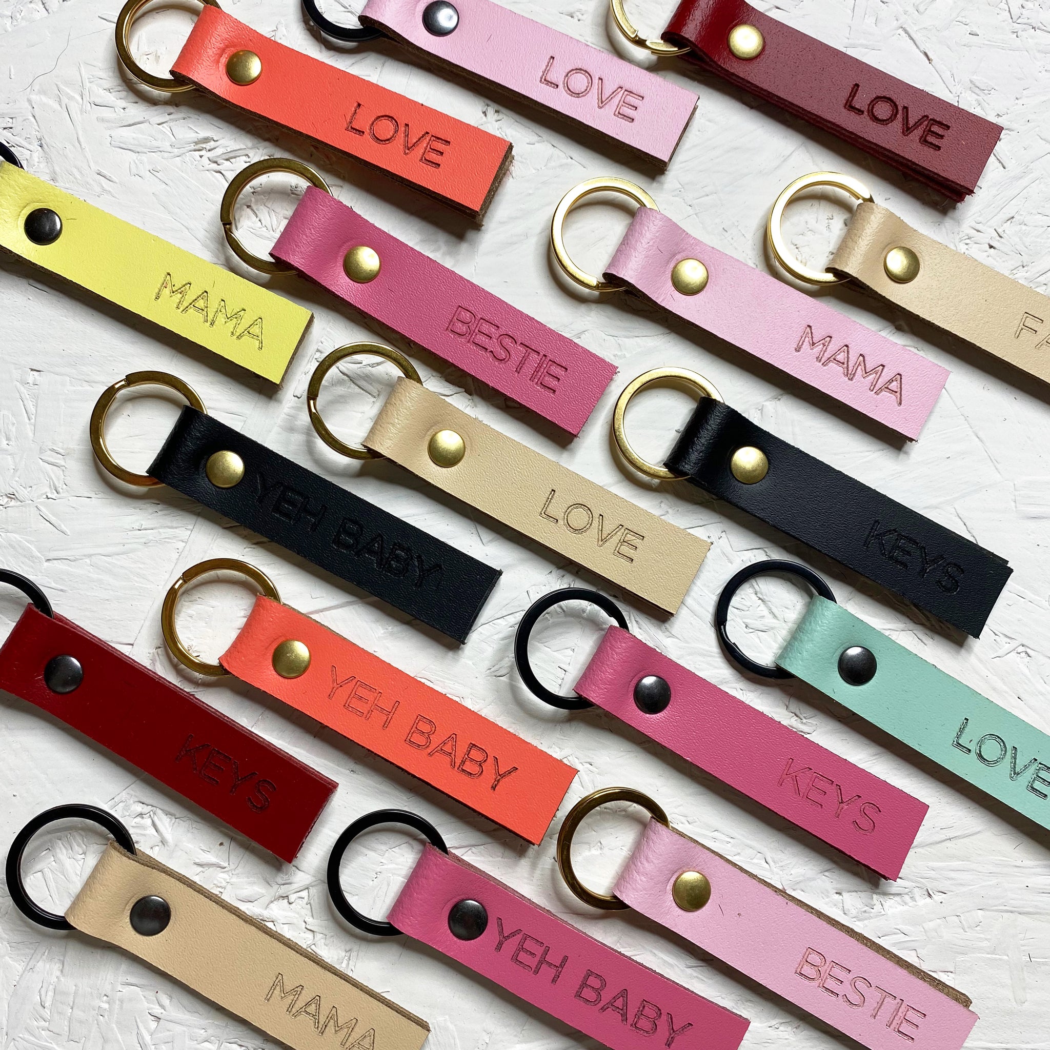 COLOURFUL KEYRING