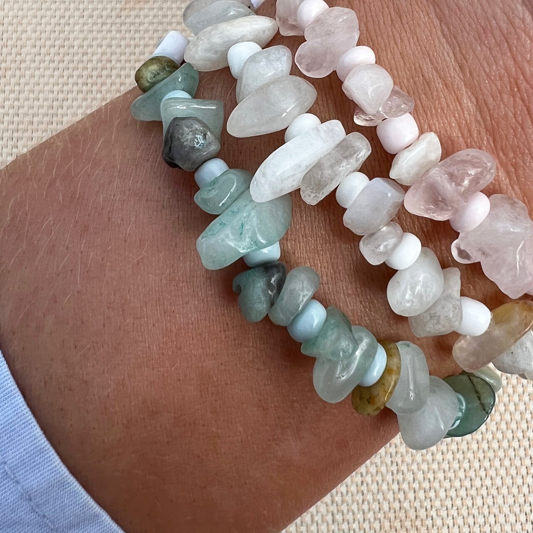 Natural Amazonite Bracelet