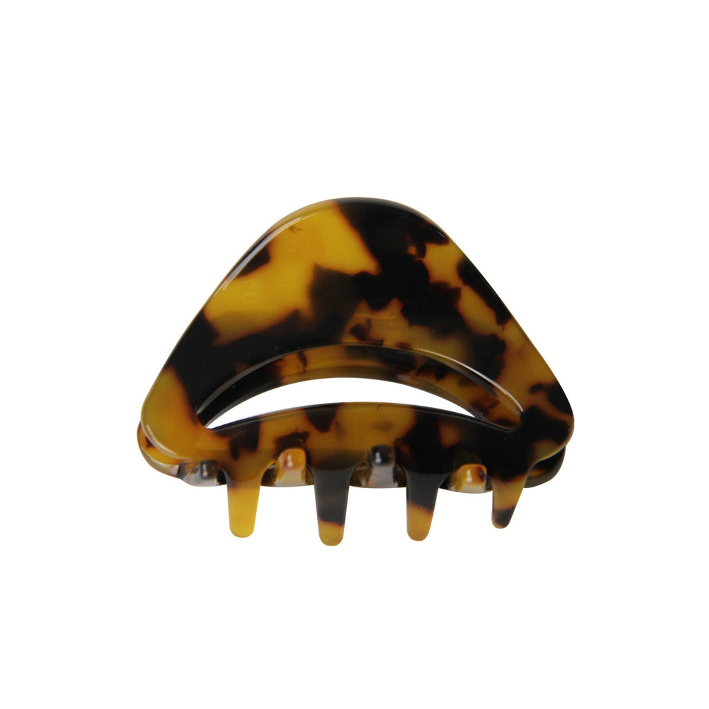 Dark Tortoiseshell Cut Away Hair Claw