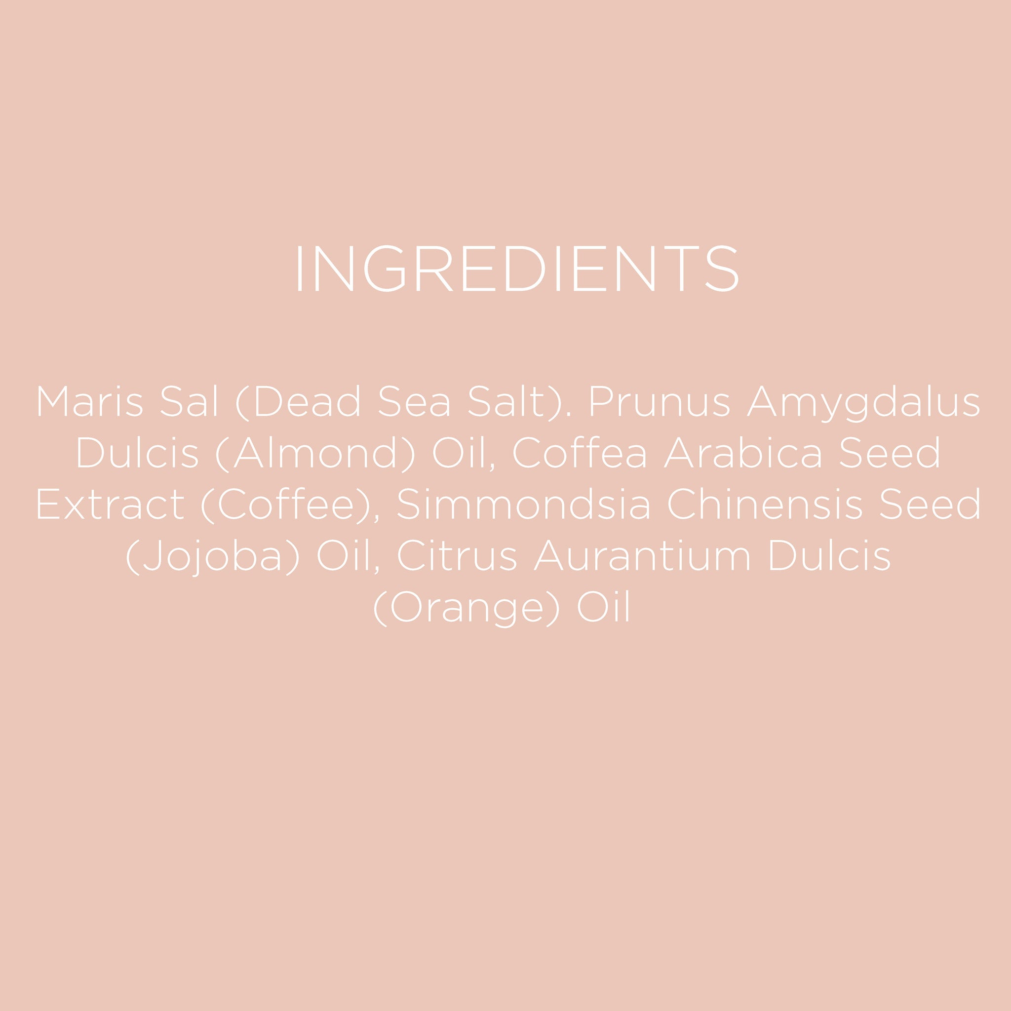 'French Press' Body Scrub