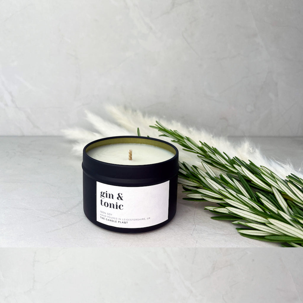 Gin & Tonic Tin Candle