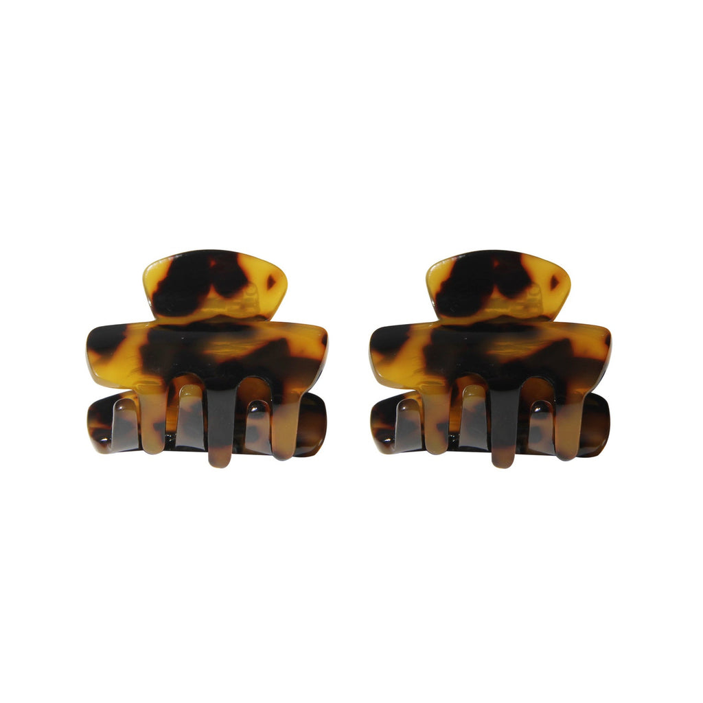 Tortoiseshell Mini Hair Claws