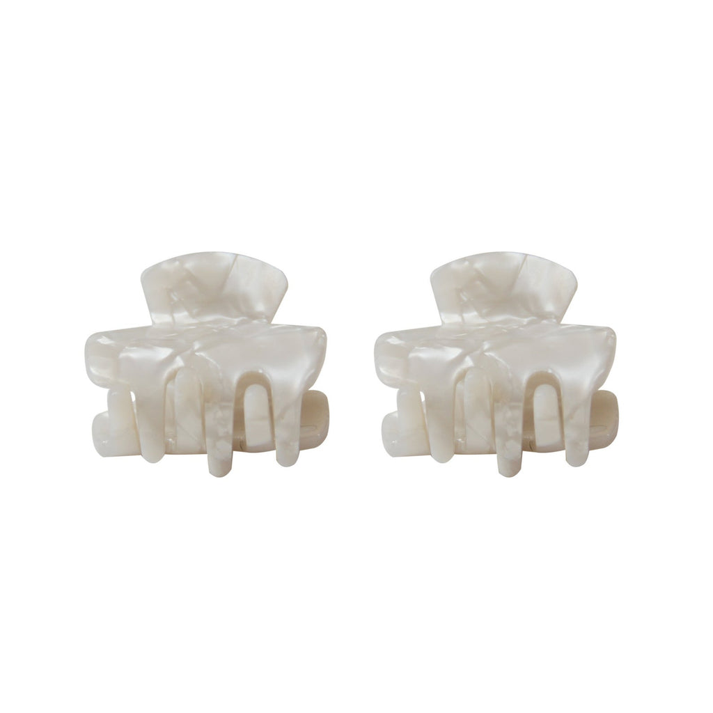 Mother of Pearl Mini Hair Claws