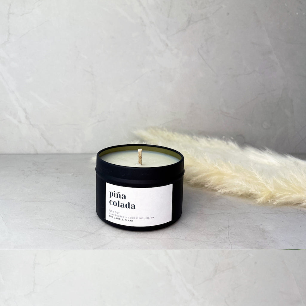 Pina Colada Tin Candle