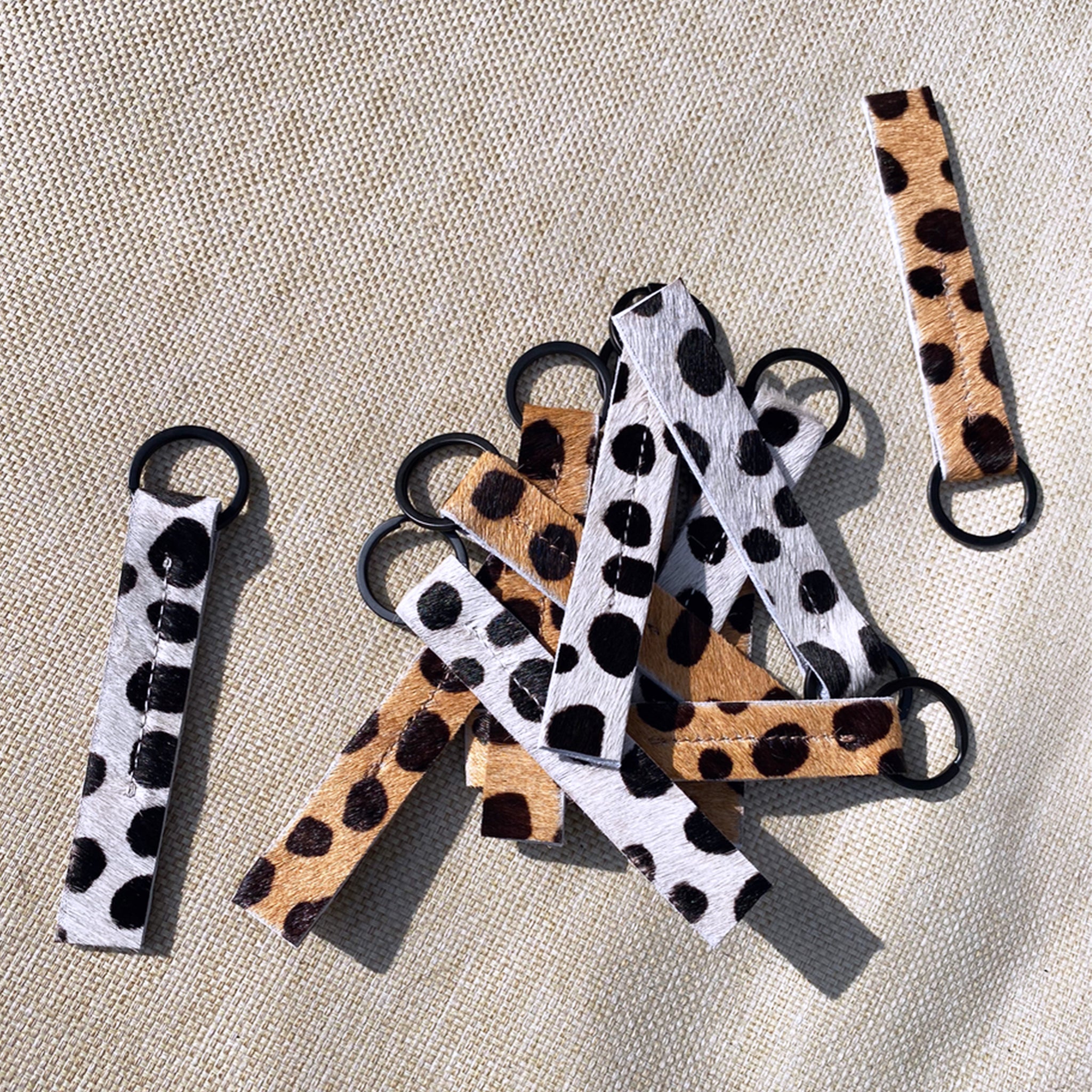 Animal Print Keyring
