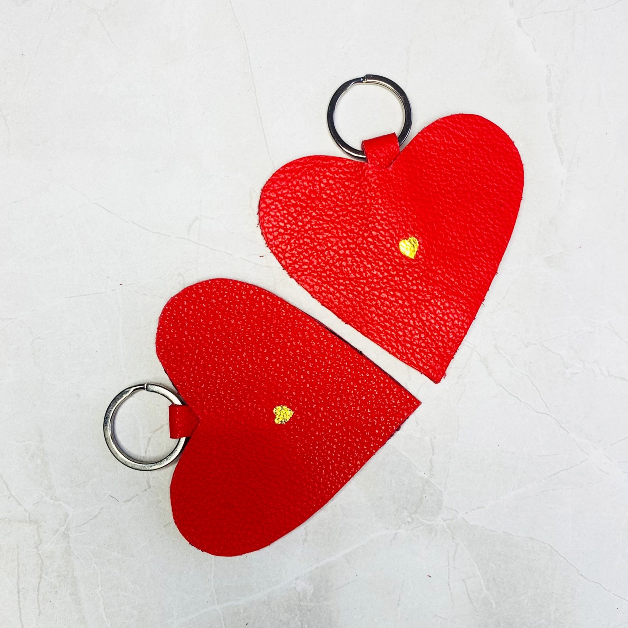 RED HEART KEYRING