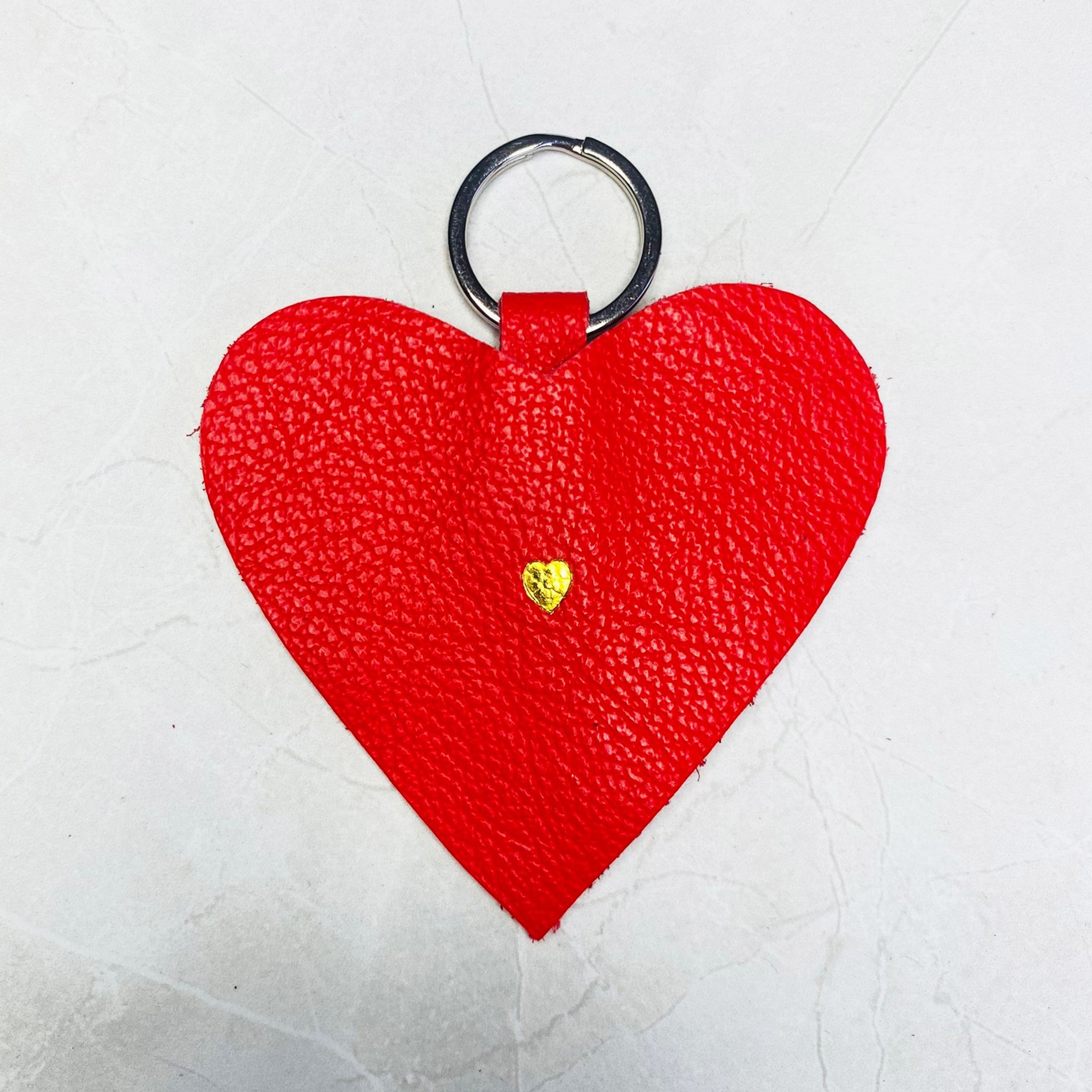RED HEART KEYRING