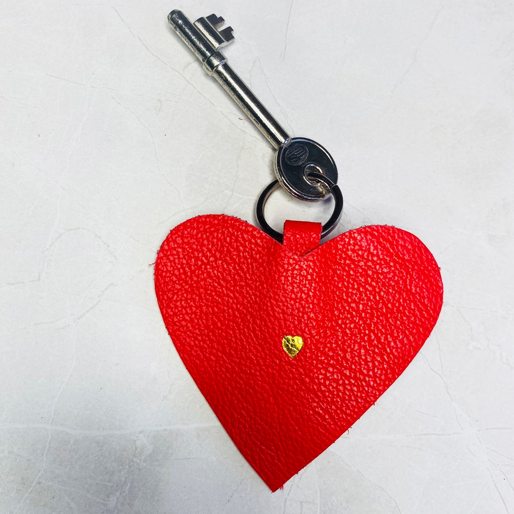 RED HEART KEYRING