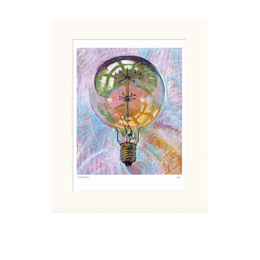 'Screw It' pastel print