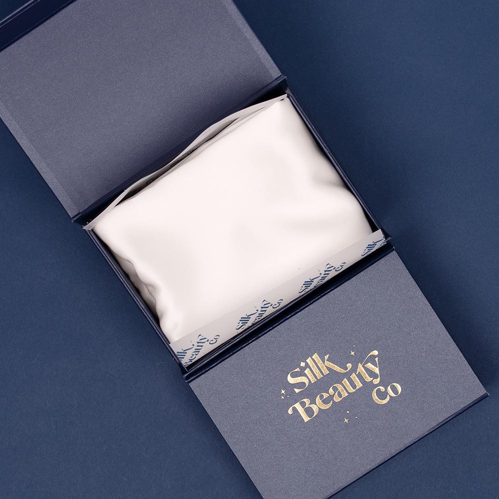 Silk Pillowcase - Juliet White