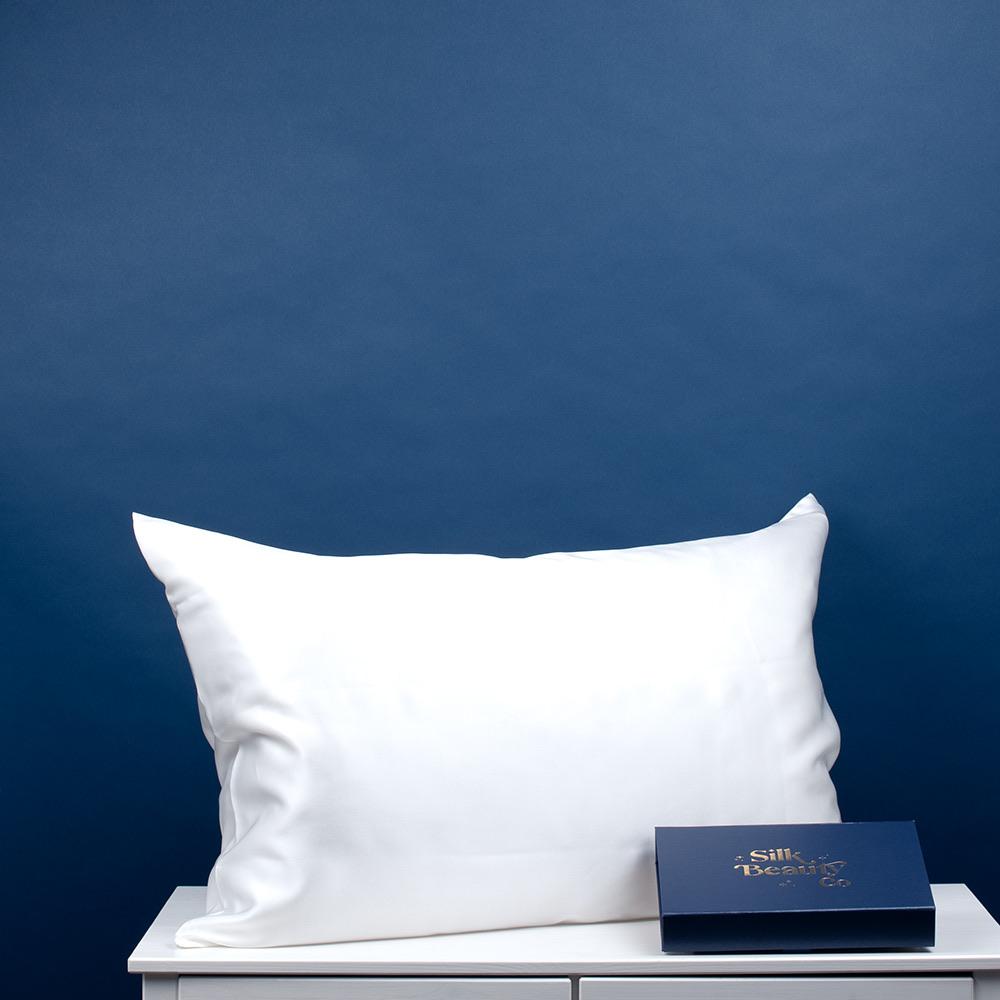 Silk Pillowcase - Juliet White