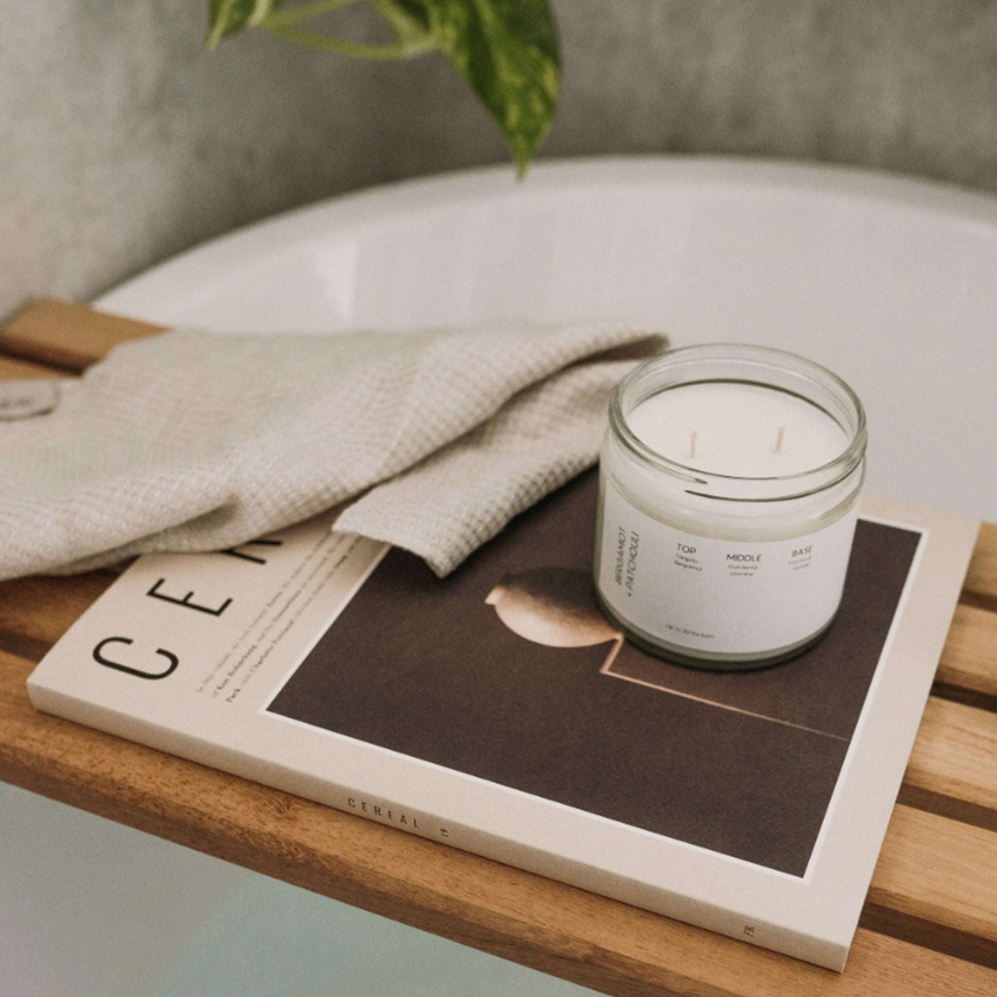 Bergamot + Patchouli Candle