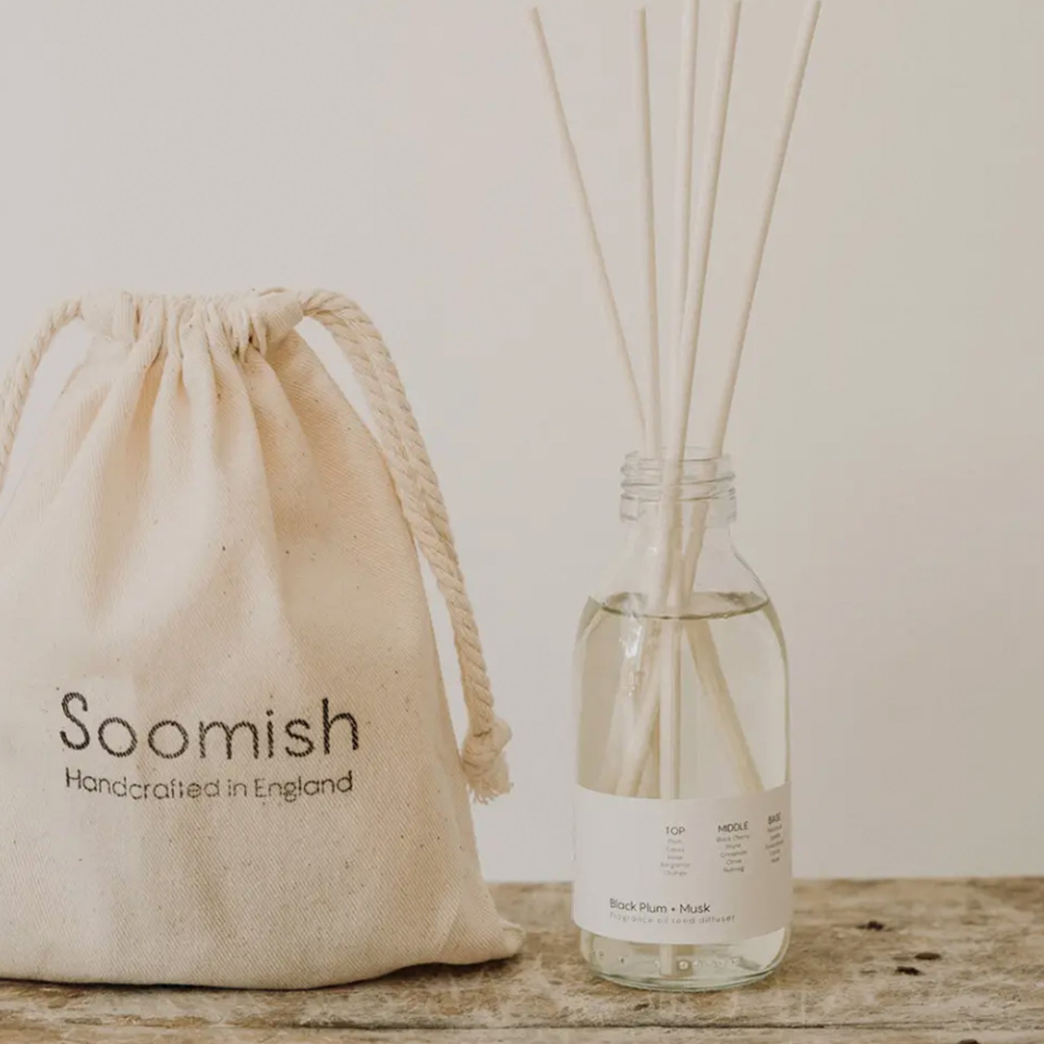Black Plum + Musk Reed Diffuser