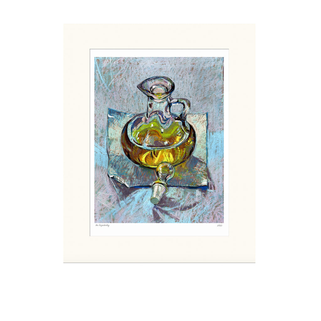 'Still a Virgin' pastel print