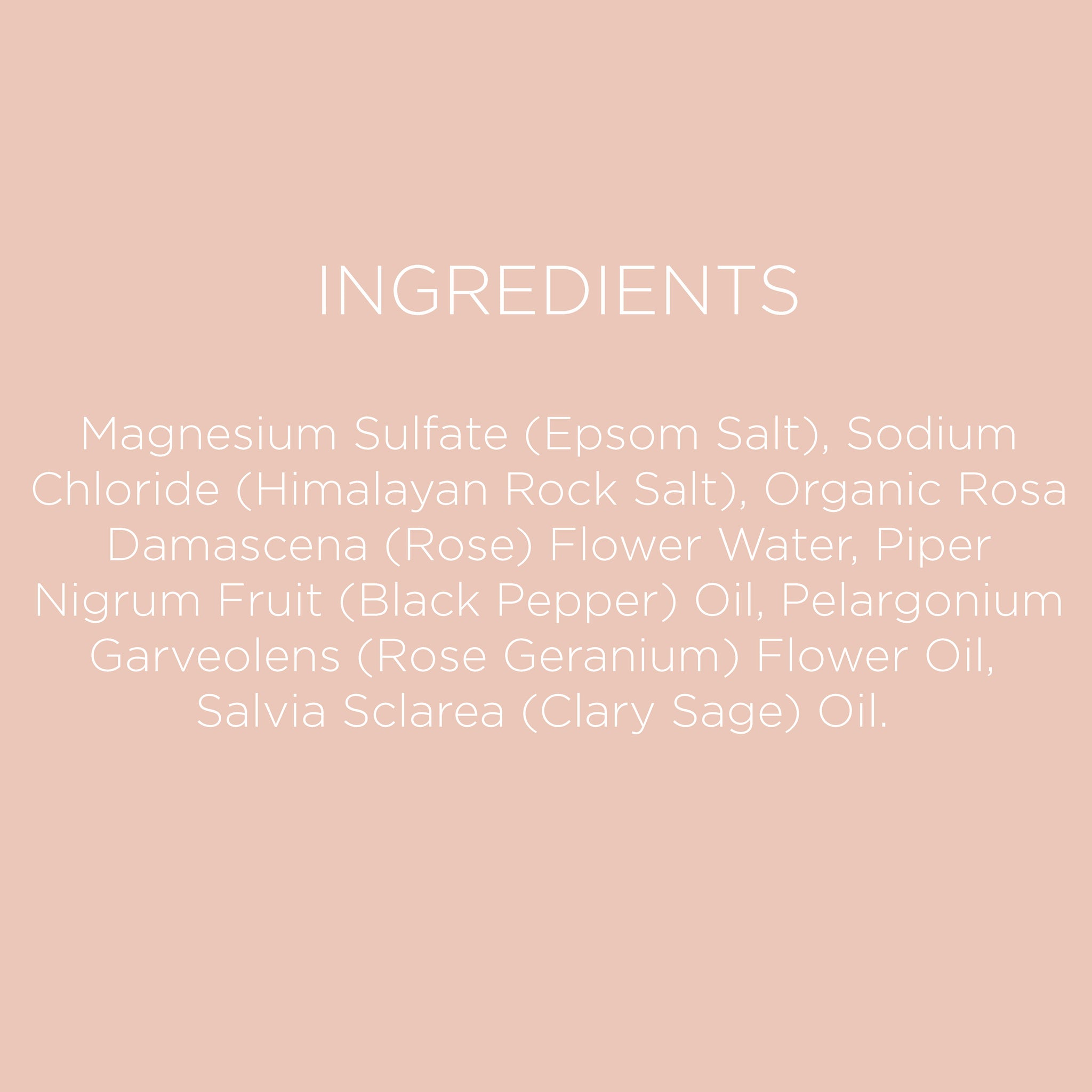 'Sultry Rose' Bath Salts