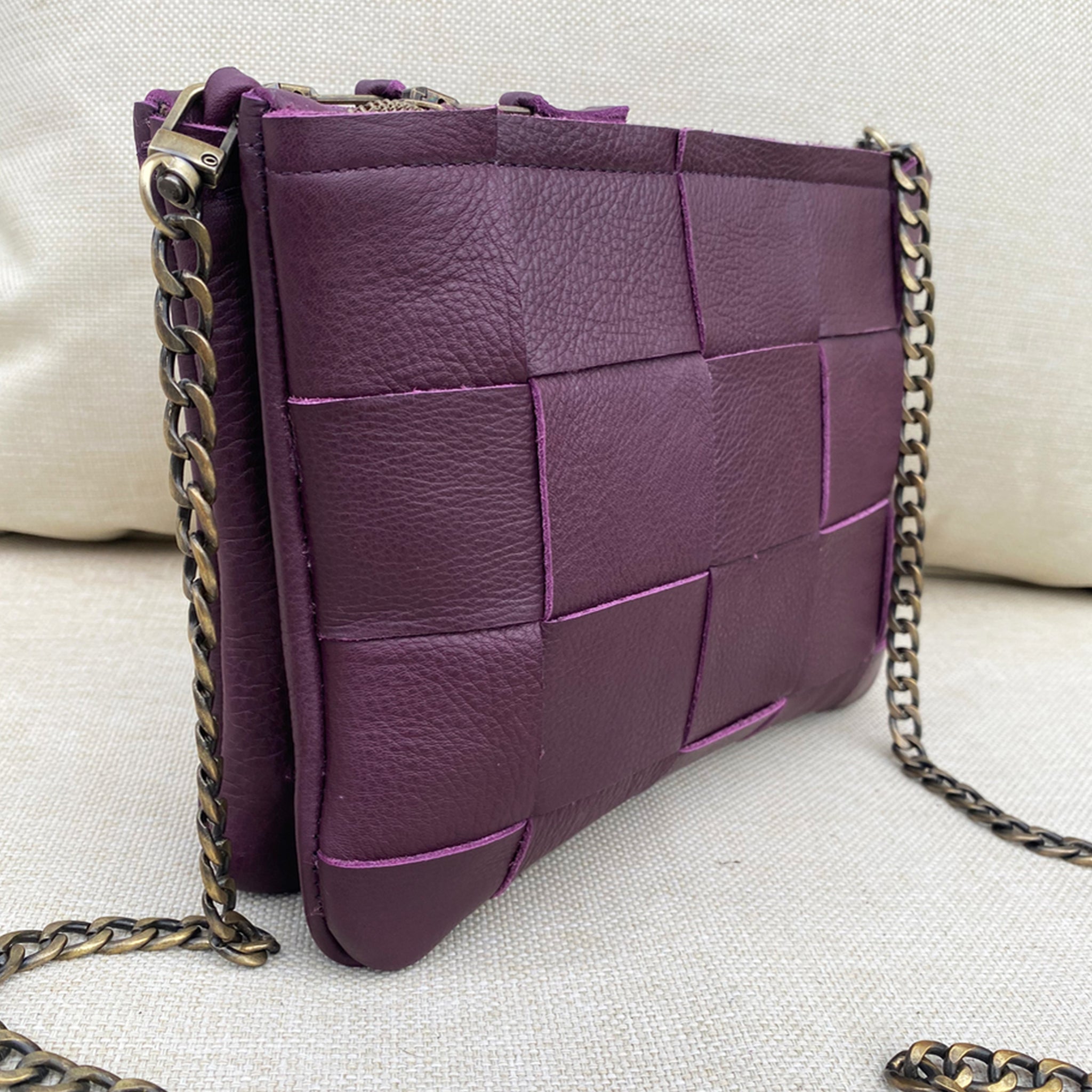 Wine 'large weave' double