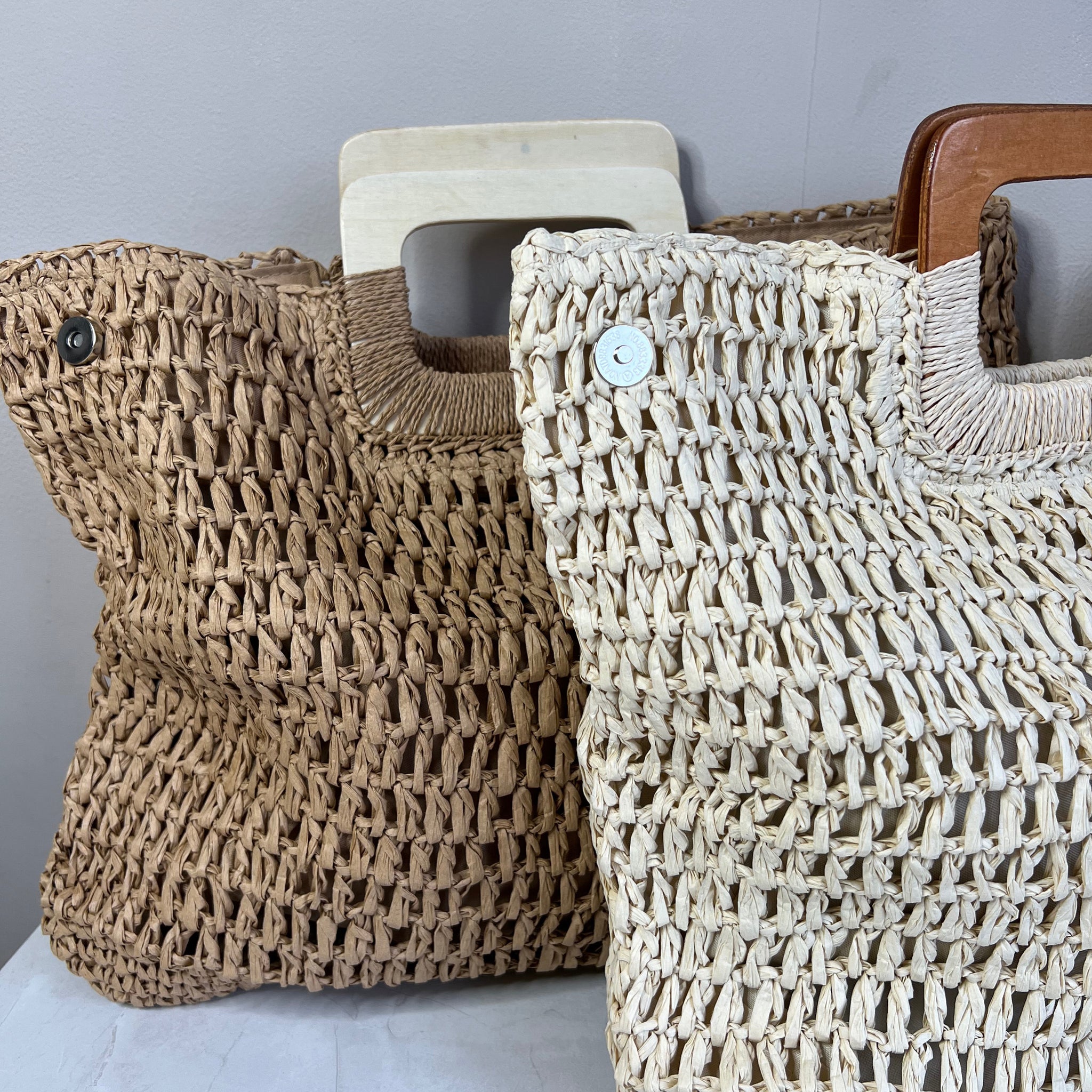 Woven Straw Beach bag