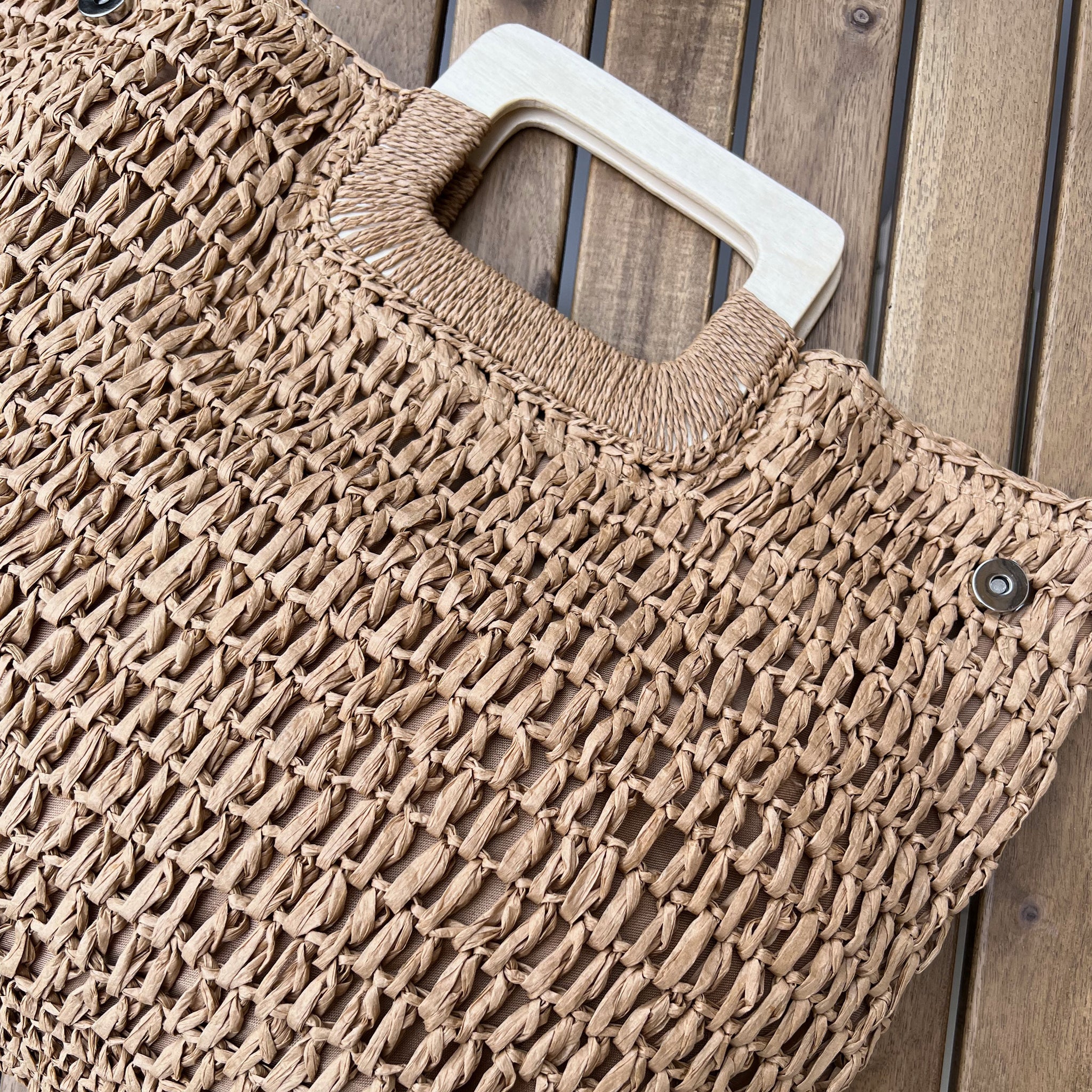 Woven Straw Beach bag