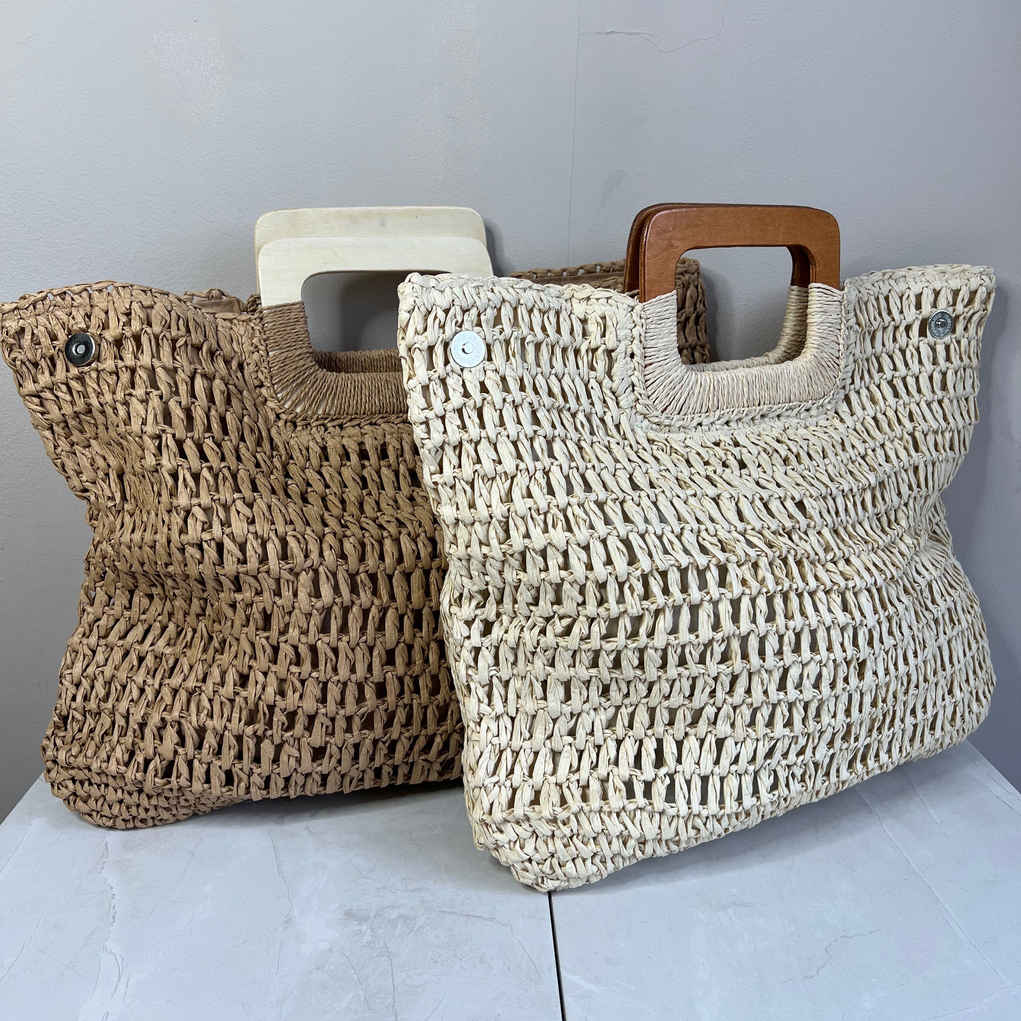 Woven Straw Beach bag