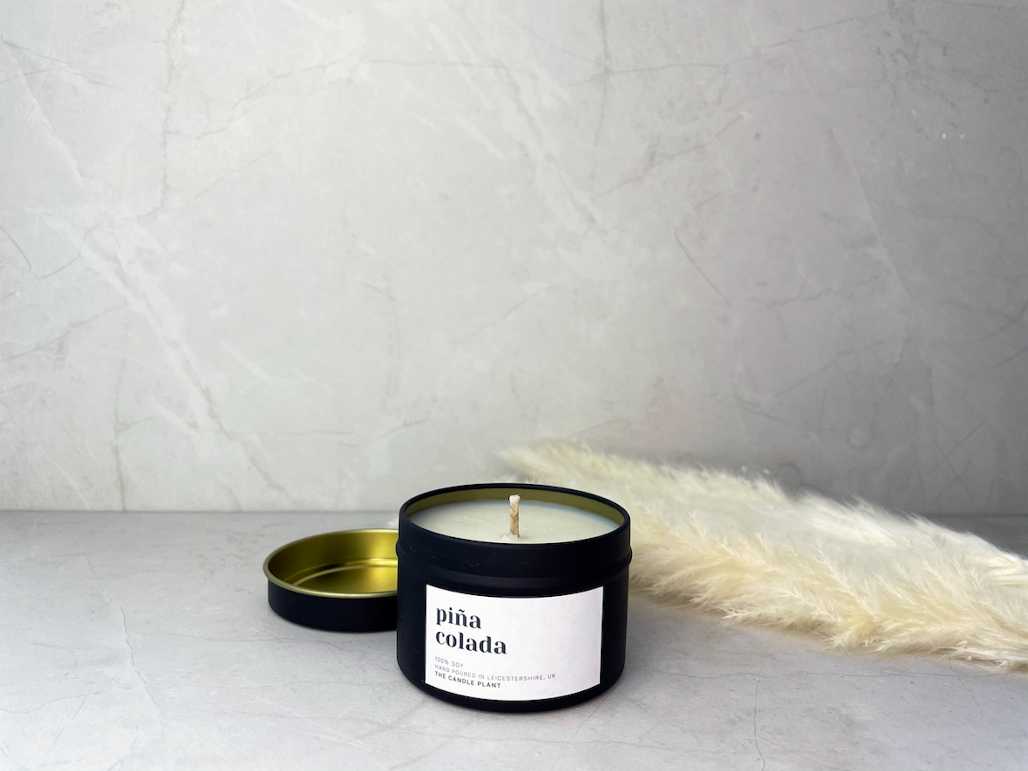 Pina Colada Tin Candle
