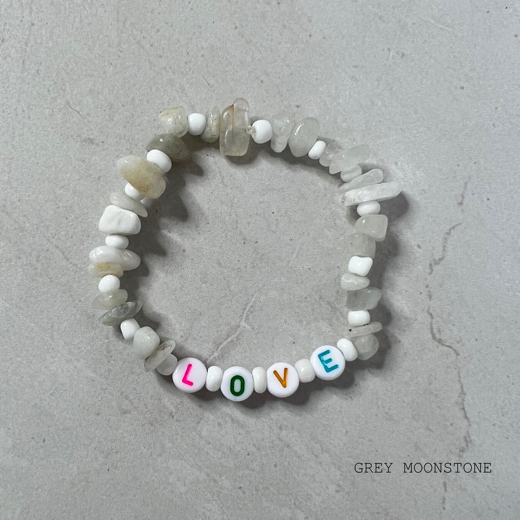 Grey Moonstone Bracelet
