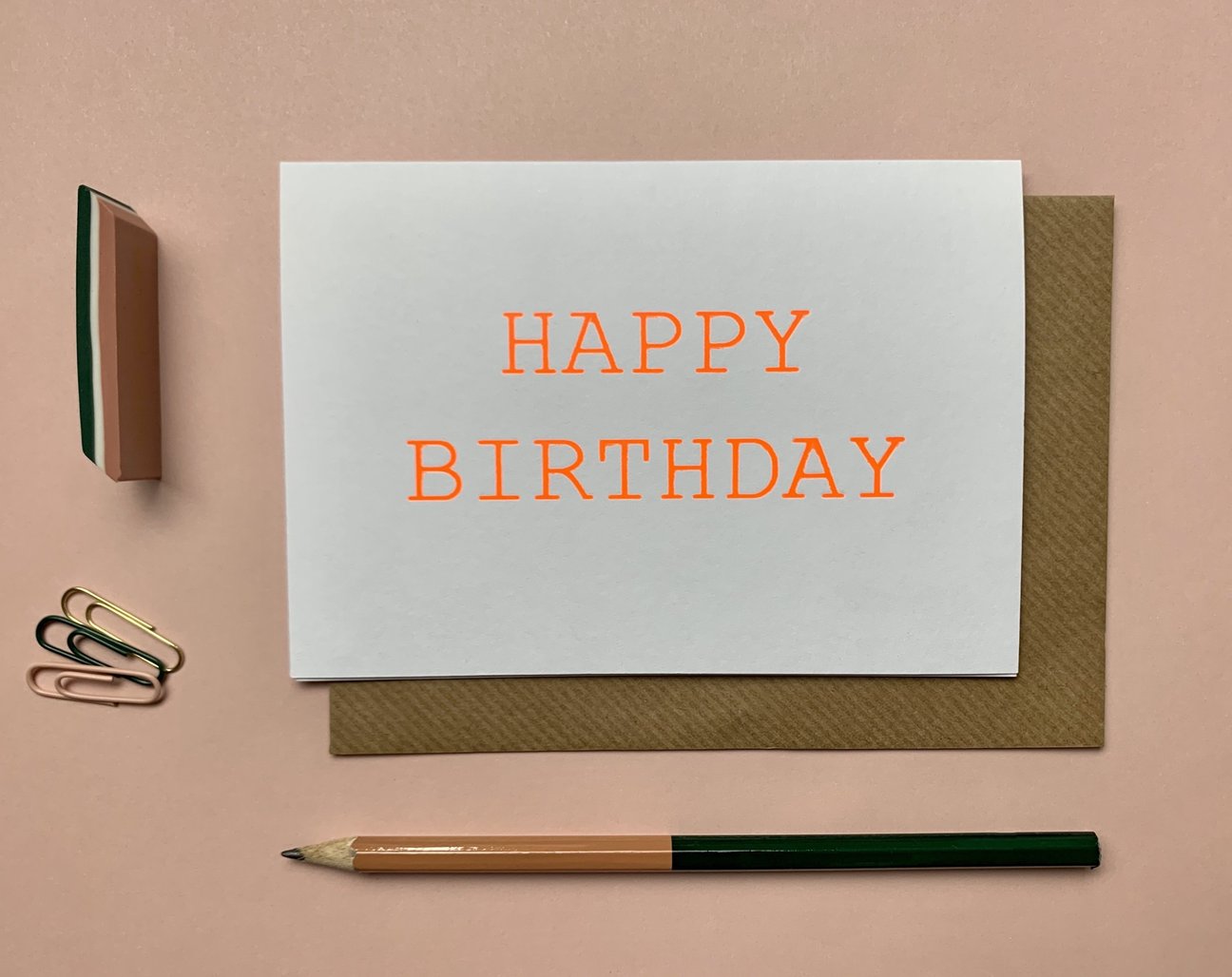 'Happy Birthday' Card